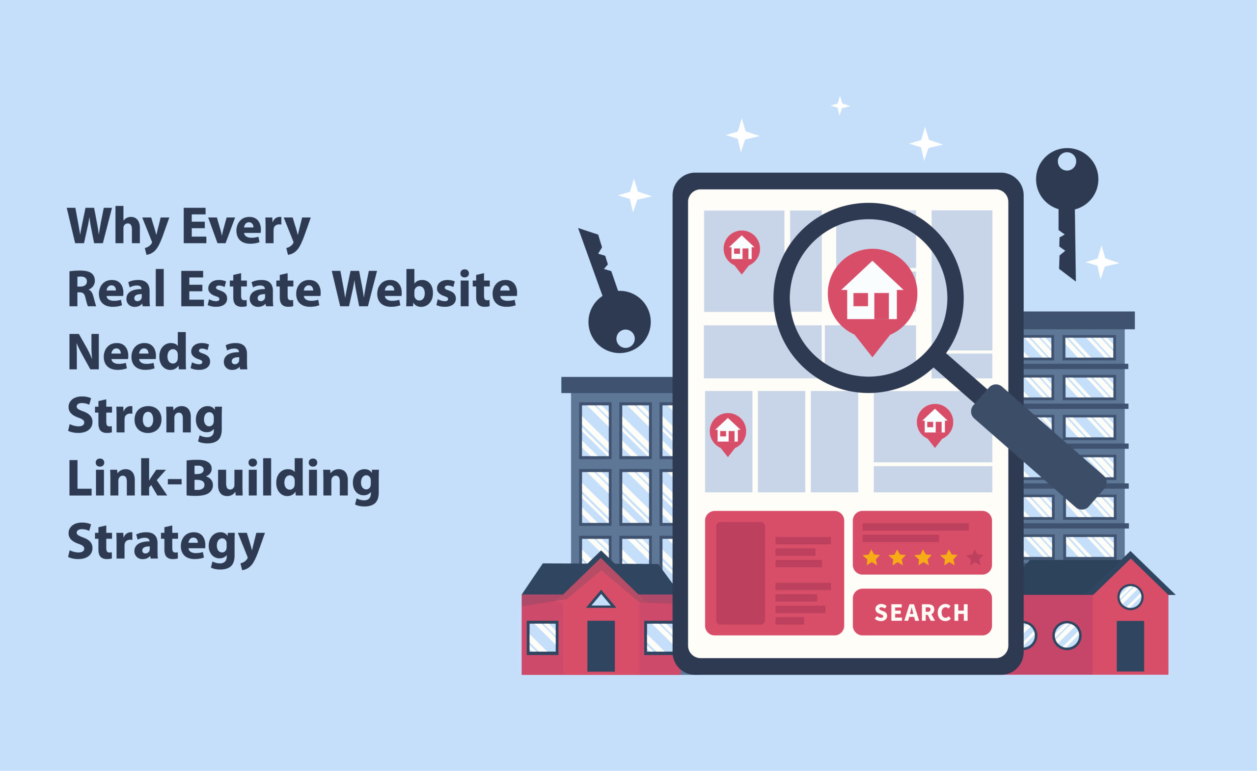 Real Estate Website Needs a Strong Link-Building